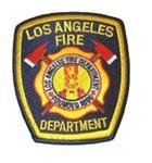 Official Navy LAFD Uniform Patch Los Angeles Fire Department Small Hat size